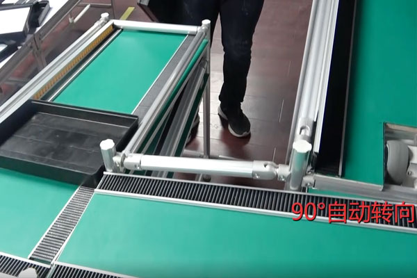 【精益LCIA301】小物料箱90°自动转向LCIA