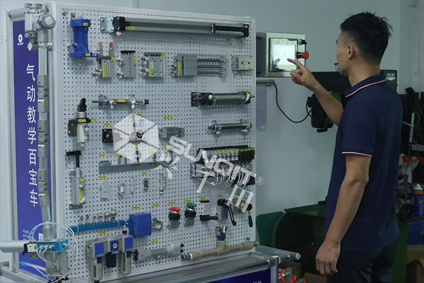 【精益LCIA345】气动教学百宝车