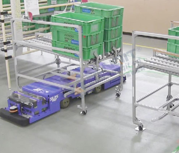 AGV对接物料架供应商