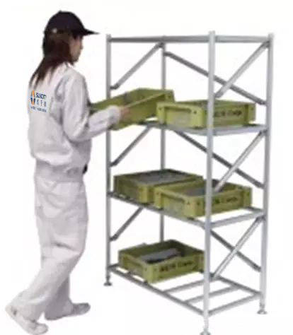 兴千田教大家逐步建立CELL线和JIT物流 兴千田教大家逐步建立CELL线和JIT物流