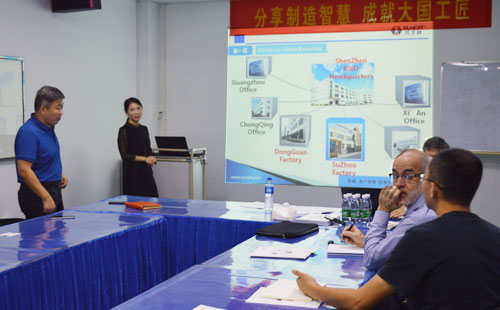 巴西客户参观兴千田道场 巴西客户参观兴千田道场