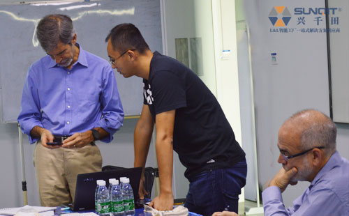 巴西客户参观兴千田道场 巴西客户参观兴千田道场