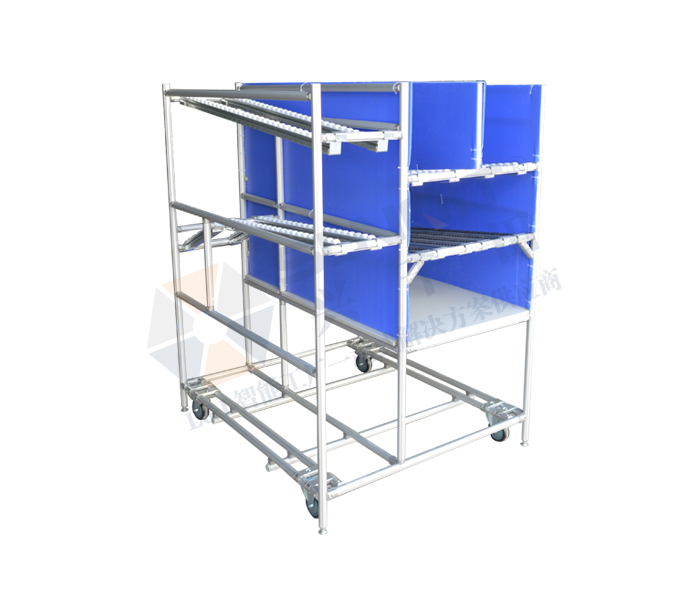 防护先进先出物料架