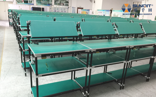 <a href='/gongzuotai.html' class='keys' title='点击查看关于精益管工作台的相关信息' target='_blank'>精益管工作台</a>如何做到防静电? 精益管工作台如何做到防静电?