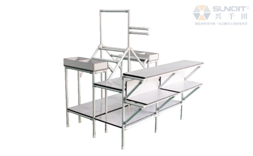 铝合金精益管工作台 铝合金精益管工作台