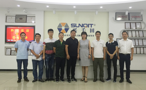 世界500强企业参观兴千田精益道场 世界500强企业参观兴千田精益道场