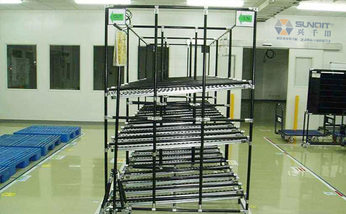 线棒式先进先出货架 线棒式先进先出货架