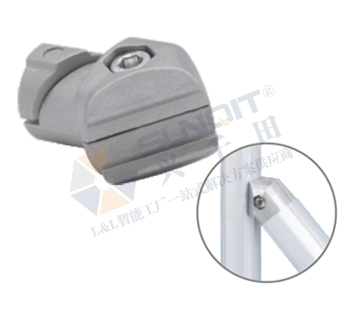 45°内接弯形接头