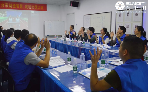 80届低成本智能自働化技能实操班圆满落幕. 80届低成本智能自働化技能实操班圆满落幕.