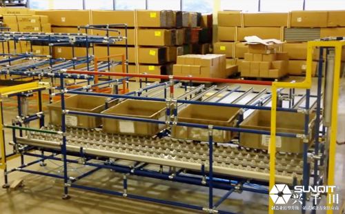 多库位先进先出货架 LCIA如此神奇！