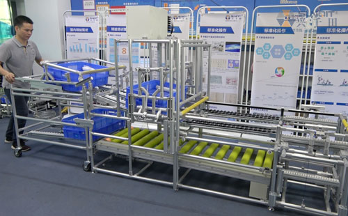 【精益<a href='/zhinengyingyuan.html' class='keys' title='点击查看关于LCIA的相关信息' target='_blank'>LCIA</a>275】自动空箱堆垛、满箱减垛机构