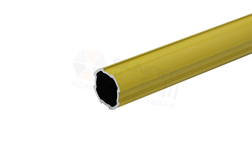 铝合金精益管(黄色)实拍图 铝合金精益管(黄色)实拍图