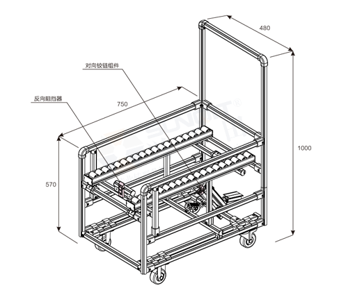 卸货周转车图纸 卸货周转车图纸