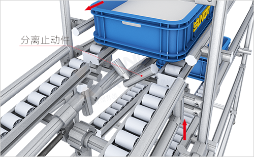 空箱回收物料架（脚动）