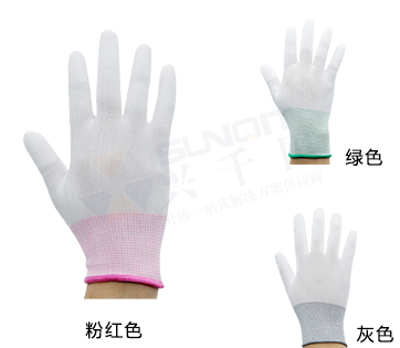 防静电PU涂掌手套