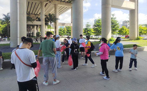阳台山爱护环境公益活动 阳台山爱护环境公益活动