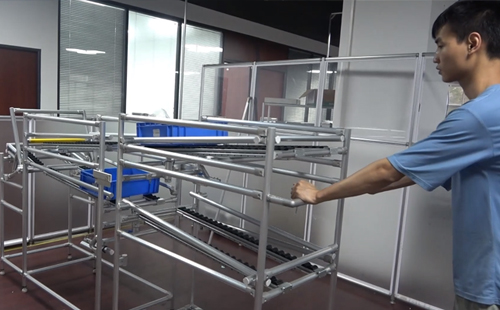 【精益<a href='/zhinengyingyuan.html' class='keys' title='点击查看关于LCIA的相关信息' target='_blank'>LCIA</a>323】物料对接车