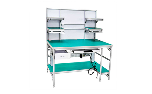 铝合金<a href='/jingyiguan.html' class='keys' title='点击查看关于精益管的相关信息' target='_blank'>精益管</a>工作台怎么安装? 铝合金<a href='/gongzuotai.html' class='keys' title='点击查看关于精益管工作台的相关信息' target='_blank'>精益管工作台</a>怎么安装?