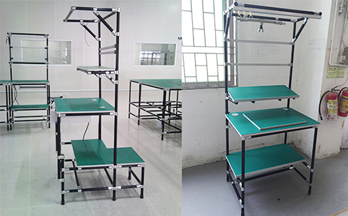 苏州精益管非标工作台定制|线棒工作桌生产厂家 苏州精益管非标工作台定制|线棒工作桌生产厂家