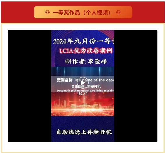 9月份优秀LCIA视频大赛 | 总获奖名单公布啦3 9月份优秀LCIA视频大赛 | 总获奖名单公布啦3