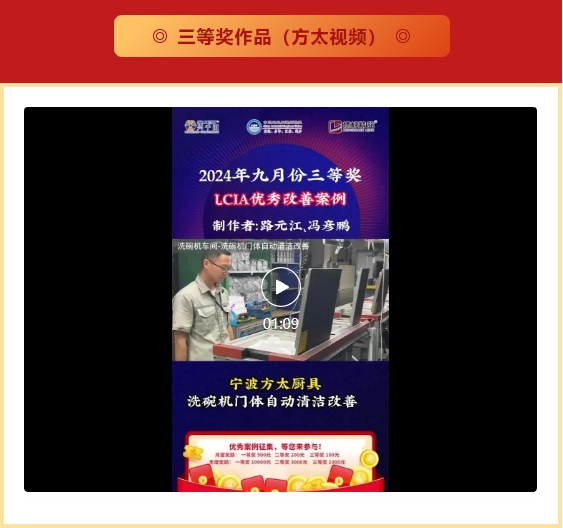 9月份优秀LCIA视频大赛 | 总获奖名单公布啦6 9月份优秀LCIA视频大赛 | 总获奖名单公布啦6