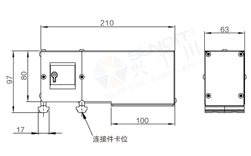 电绞车(线绳版)尺寸图