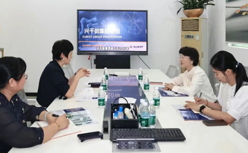 区工商联率队走访兴千田1 区工商联率队走访兴千田1