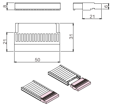 超薄型流利条封盖