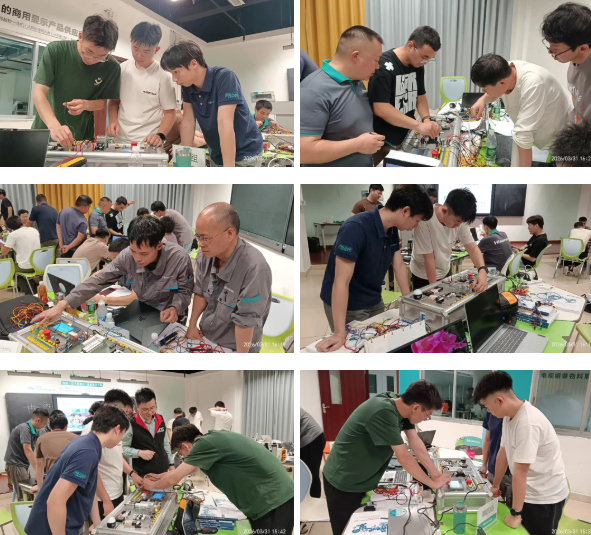 兴千田智能助力海信集团第二届LCIA大赛电气与PLC编程培训（江门站）纪实2