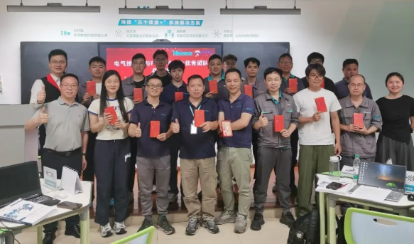 兴千田智能助力海信集团第二届LCIA大赛电气与PLC编程培训（江门站）纪实6